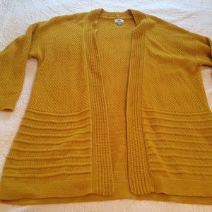 Gold Old Navy Cardigan Sweater Coat Beautiful XXL